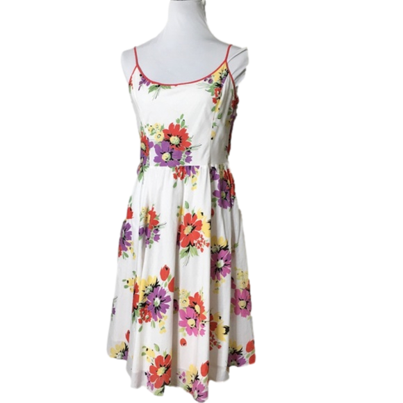 Ralph Lauren Dresses & Skirts - Ralph Lauren Rugby spaghetti strap full dress size 8 Y2K